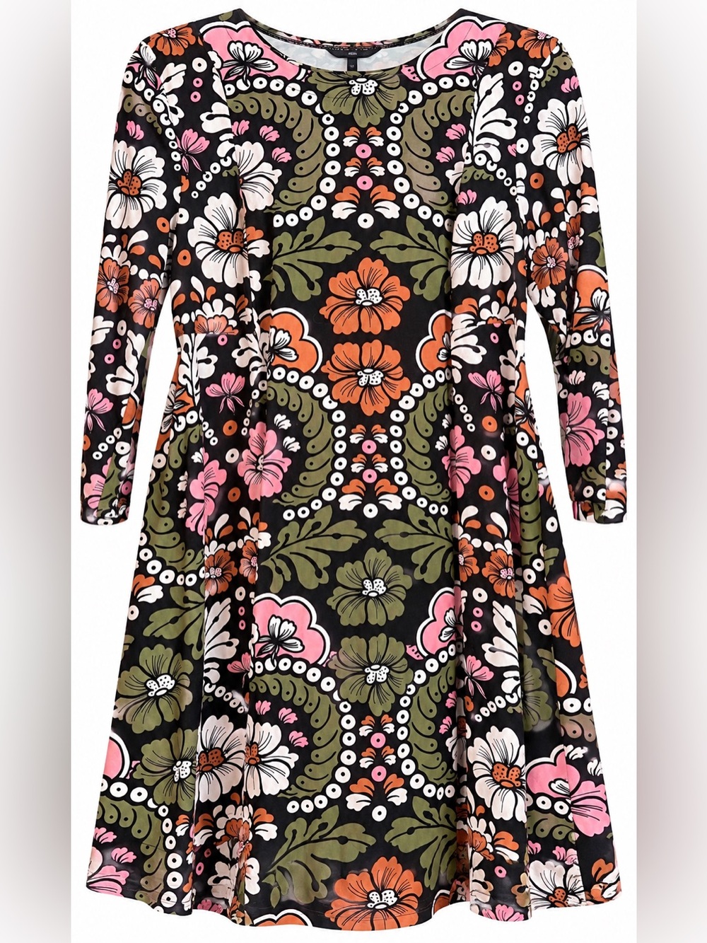 H&M Floral Babydoll Dress Size 10